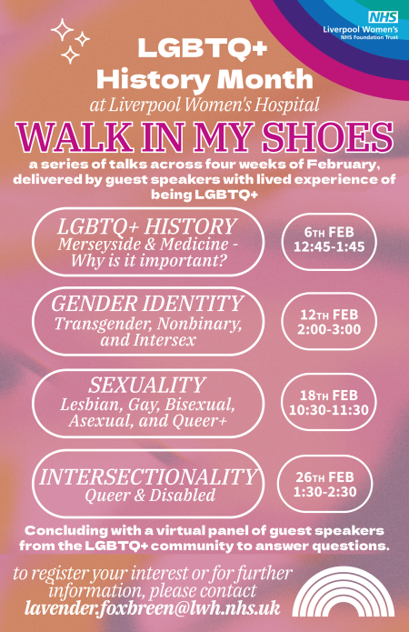 LWH Walk In My Shoes Campaign LGBTQ+ History Month Flyer.png