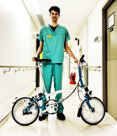 Brompton NHS bike.jpeg