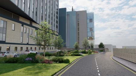 Artistic impression of the Existing Podium, looking towards the New Podium Extension.jpg